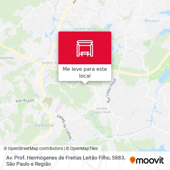 Av. Prof. Hermógenes de Freitas Leitão Filho, 5883 mapa