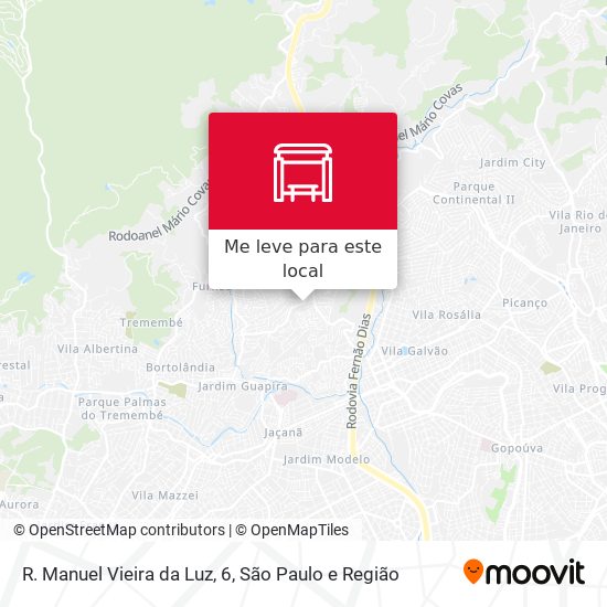 R. Manuel Vieira da Luz, 6 mapa