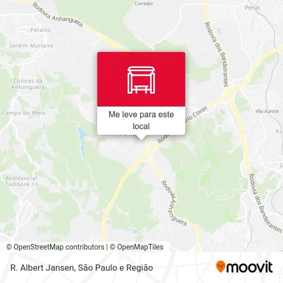 R. Albert Jansen mapa