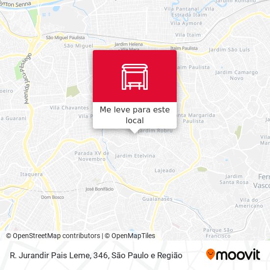 R. Jurandir Pais Leme, 346 mapa