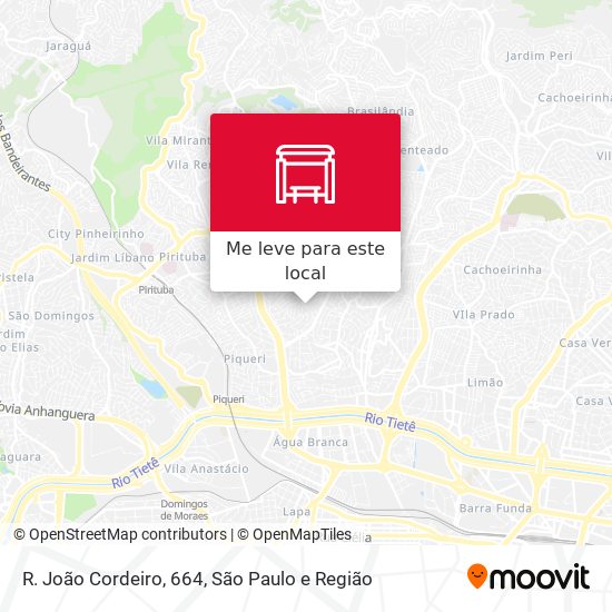 R. João Cordeiro, 664 mapa