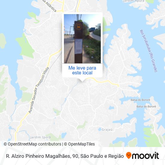 R. Alziro Pinheiro Magalhães, 90 mapa
