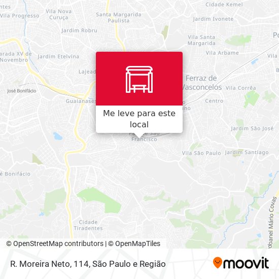 R. Moreira Neto, 114 mapa