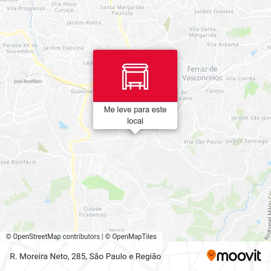 R. Moreira Neto, 285 mapa