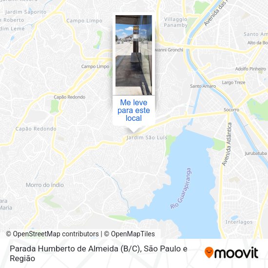 Parada  Humberto de Almeida (B / C) mapa