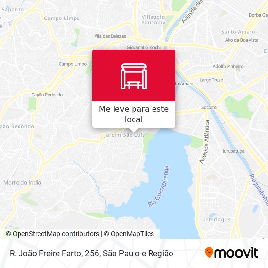 R. João Freire Farto, 256 mapa