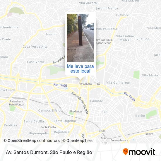 Av. Santos Dumont mapa