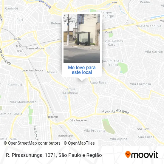 R. Pirassununga, 1071 mapa