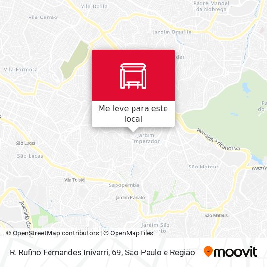 R. Rufino Fernandes Inivarri, 69 mapa