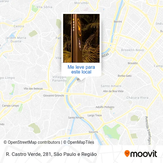 R. Castro Verde, 281 mapa