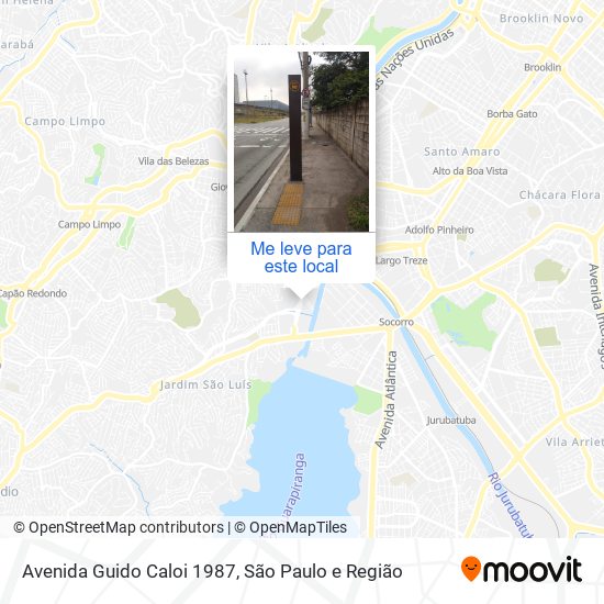 Avenida Guido Caloi 1987 mapa