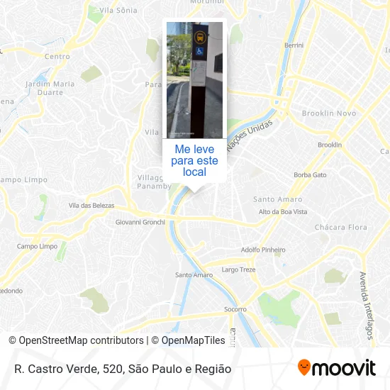 R. Castro Verde, 520 mapa