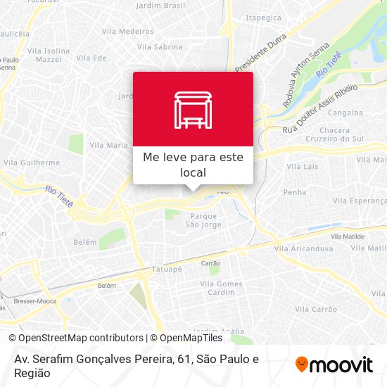 Av. Serafim Gonçalves Pereira, 61 mapa