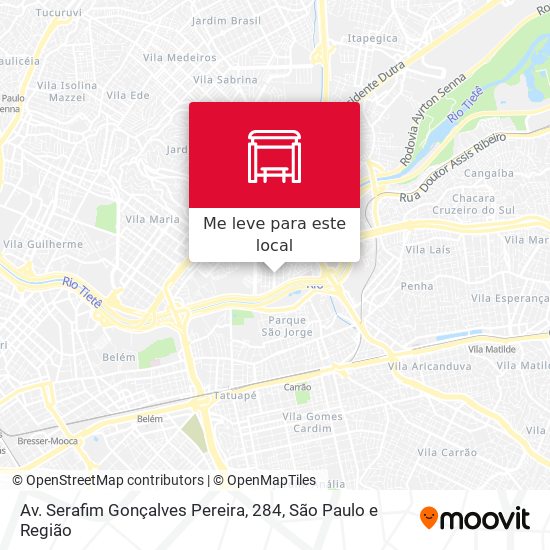 Av. Serafim Gonçalves Pereira, 284 mapa