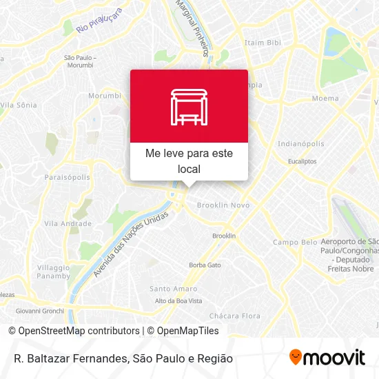 R. Baltazar Fernandes mapa