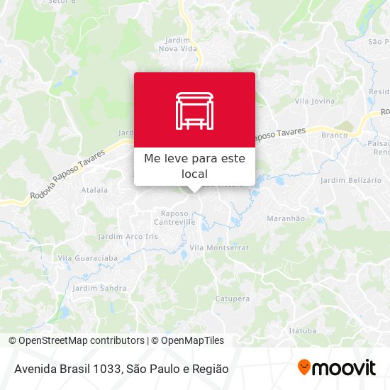 Avenida Brasil 1033 mapa
