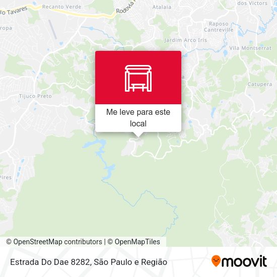 Estrada Do Dae 8282 mapa