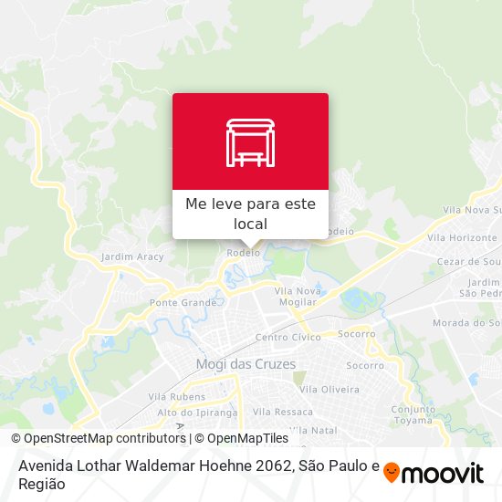 Avenida Lothar Waldemar Hoehne 2062 mapa