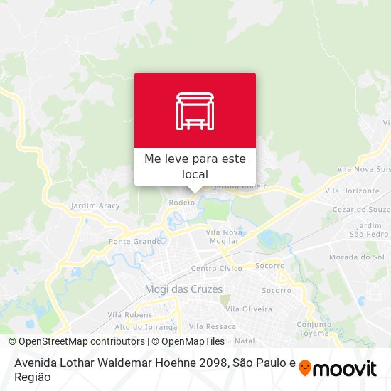 Avenida Lothar Waldemar Hoehne 2098 mapa