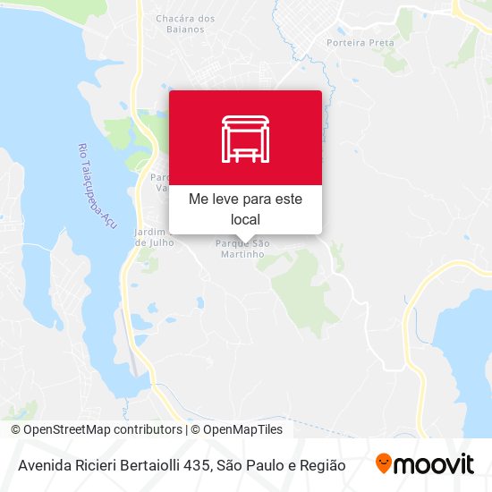 Avenida Ricieri Bertaiolli 435 mapa