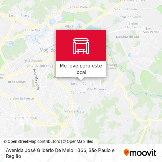 Avenida José Glicério De Melo 1366 mapa