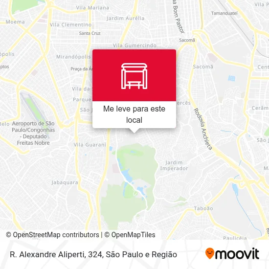 R. Alexandre Aliperti, 324 mapa