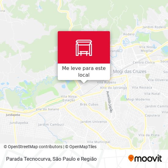 Parada Tecnocurva mapa