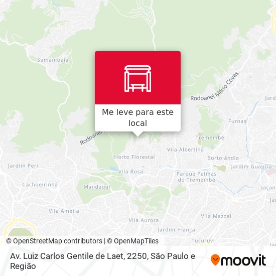 Av. Luiz Carlos Gentile de Laet, 2250 mapa