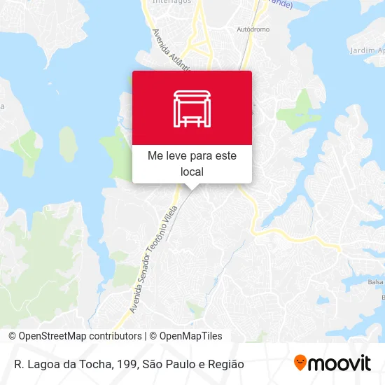 R. Lagoa da Tocha, 199 mapa