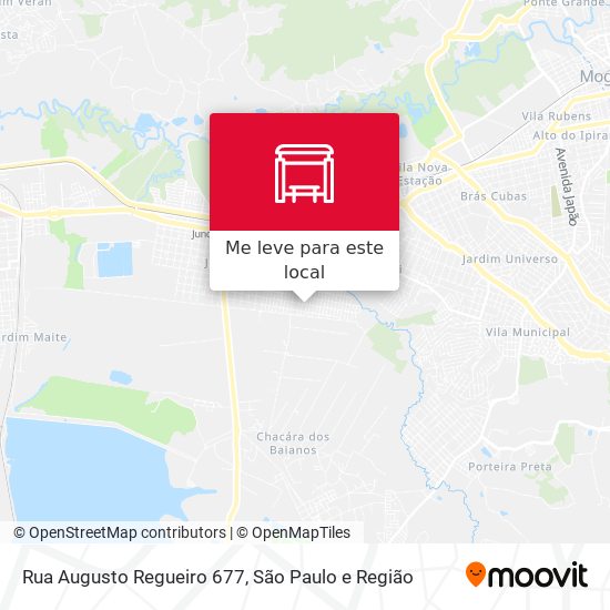 Rua Augusto Regueiro 677 mapa