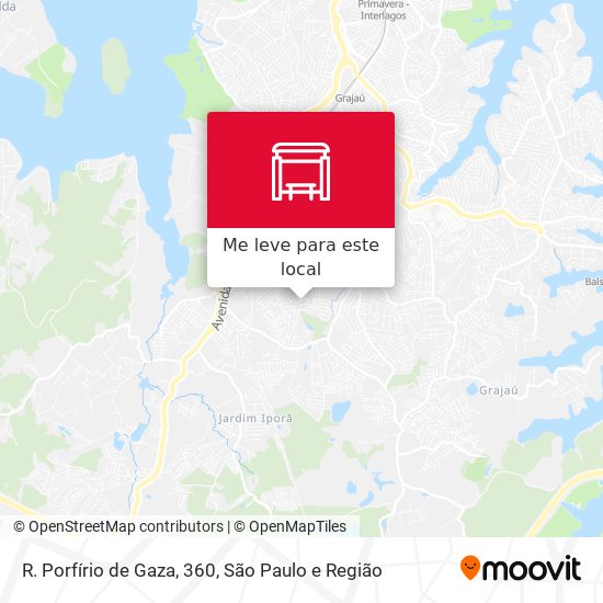 R. Porfírio de Gaza, 360 mapa