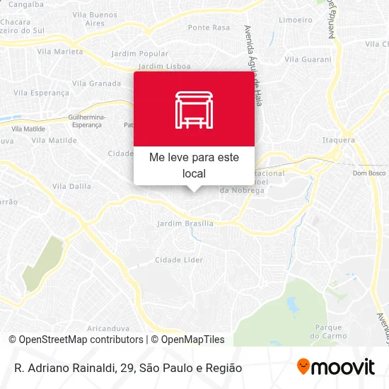 R. Adriano Rainaldi, 29 mapa