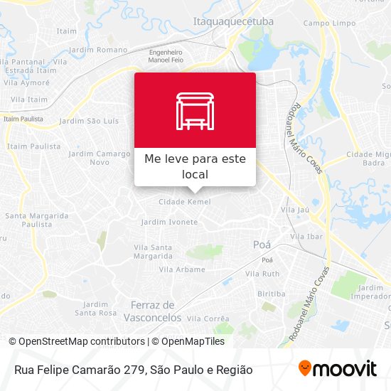 Rua Felipe Camarão 279 mapa