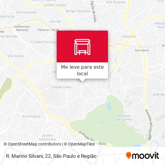 R. Marino Silvani, 22 mapa