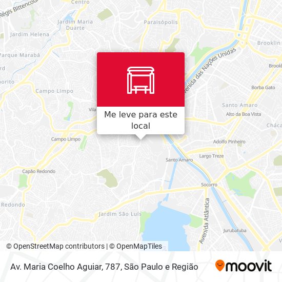 Av. Maria Coelho Aguiar, 787 mapa