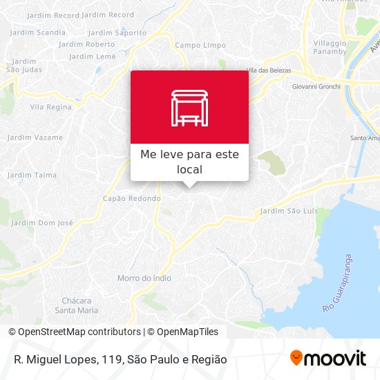 R. Miguel Lopes, 119 mapa