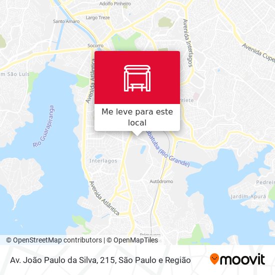 Av. João Paulo da Silva, 215 mapa