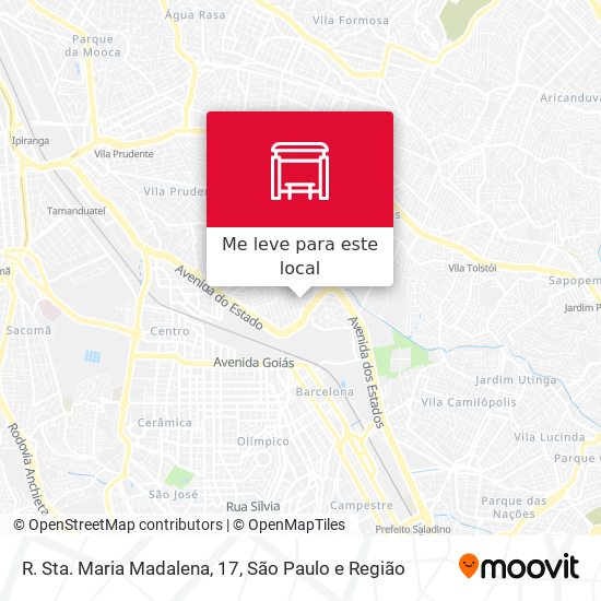 R. Sta. Maria Madalena, 17 mapa