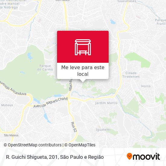 R. Guichi Shigueta, 201 mapa