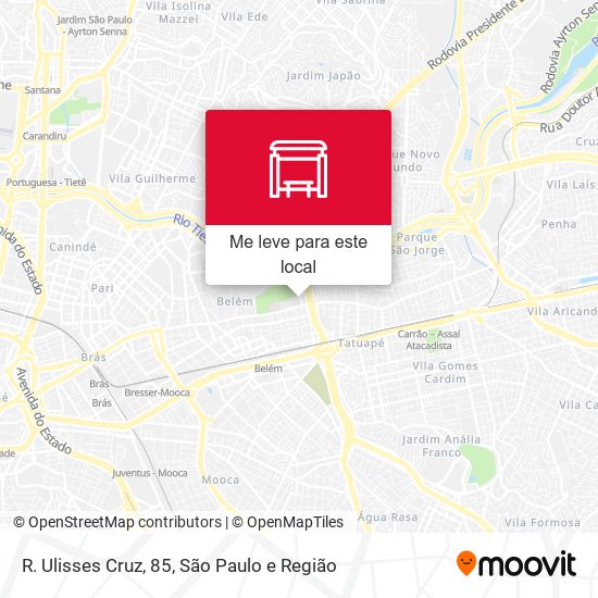 R. Ulisses Cruz, 85 mapa