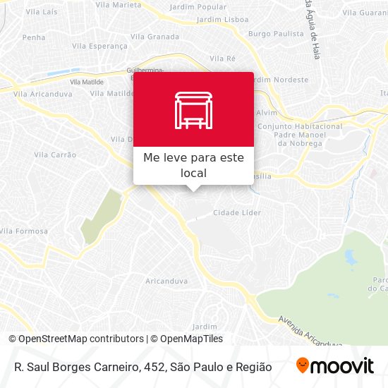 R. Saul Borges Carneiro, 452 mapa