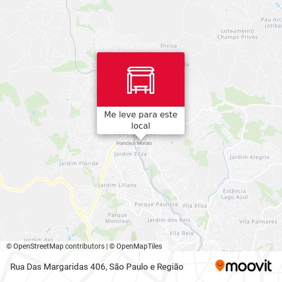 Rua Das Margaridas 406 mapa