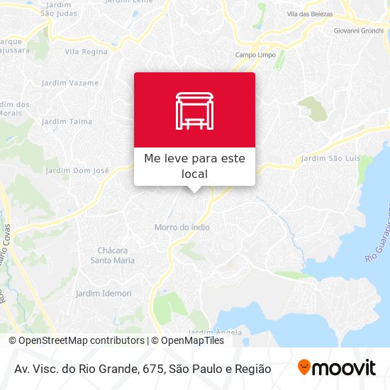 Av. Visc. do Rio Grande, 675 mapa