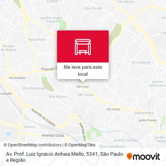 Av. Prof. Luiz Ignácio Anhaia Mello, 5341 mapa
