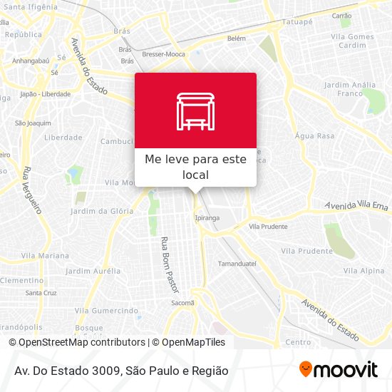 Av. Do Estado 3009 mapa