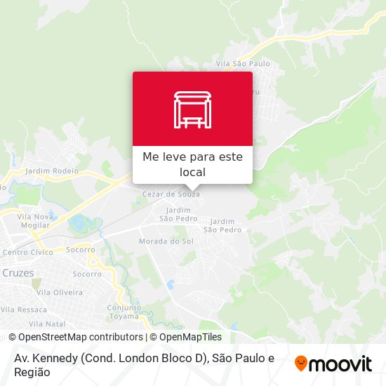 Av. Kennedy (Cond. London Bloco D) mapa