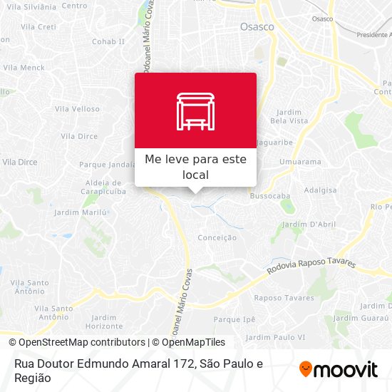 Rua Doutor Edmundo Amaral 172 mapa