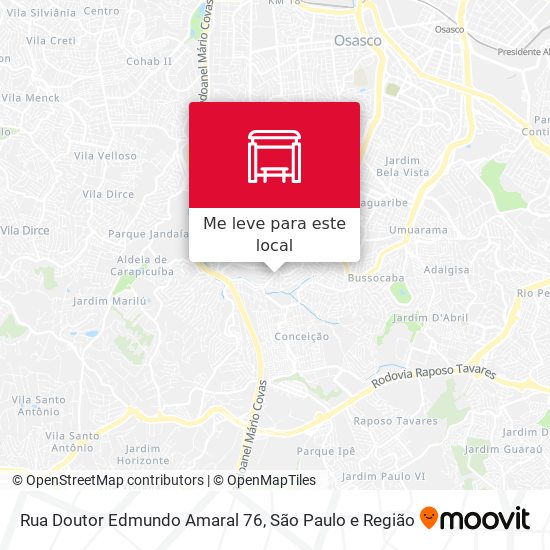 Rua Doutor Edmundo Amaral 76 mapa