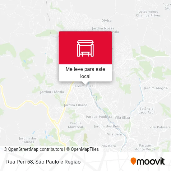 Rua Peri 58 mapa