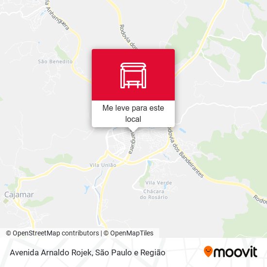 Avenida Arnaldo Rojek mapa
